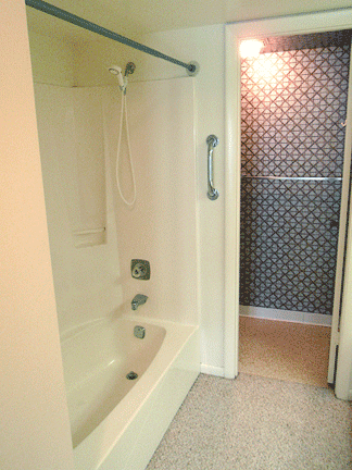 Large downstairs bath