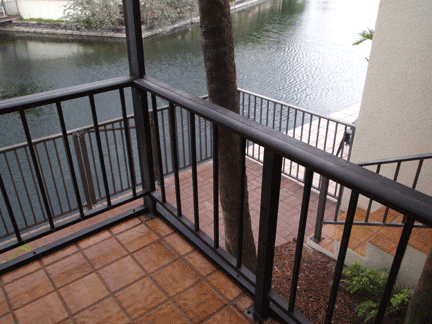 Lower porch