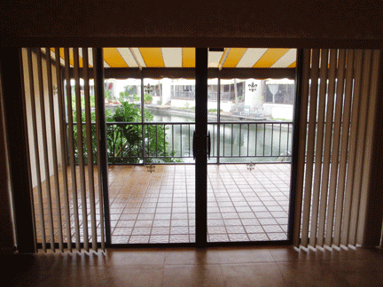 Porch from living room